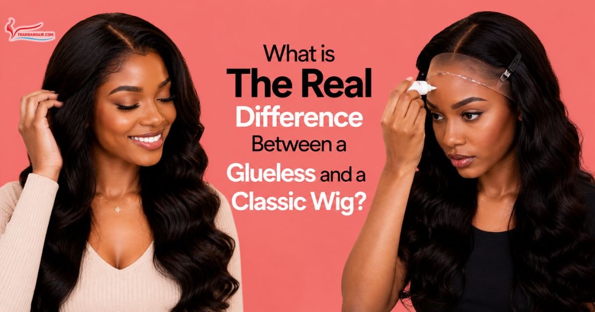 What is The Real Difference Between a Glueless and a Classic Wig