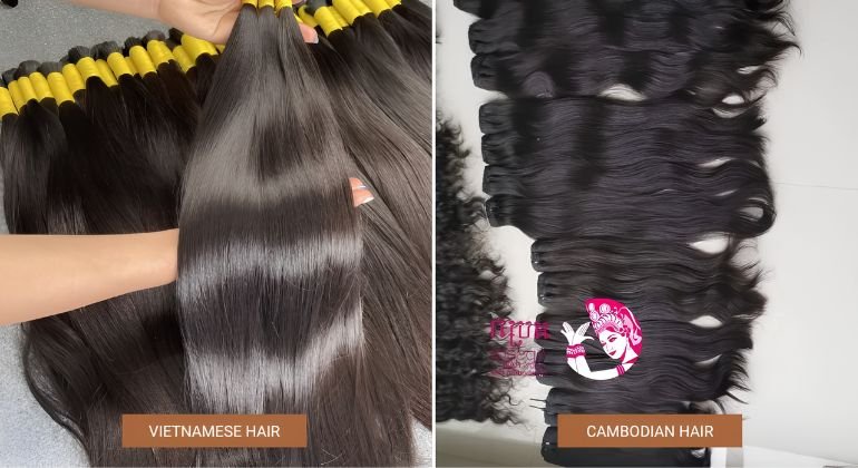 What is the difference between Cambodian and Vietnamese hair