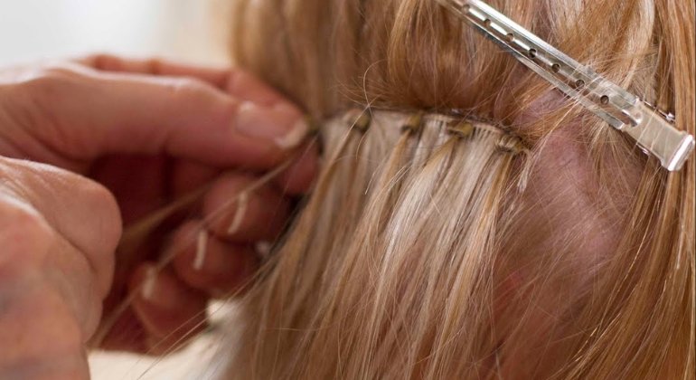 Choosing low-tension extensions that protect your crown