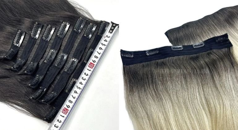 Clip-ins removable volume for thick hair