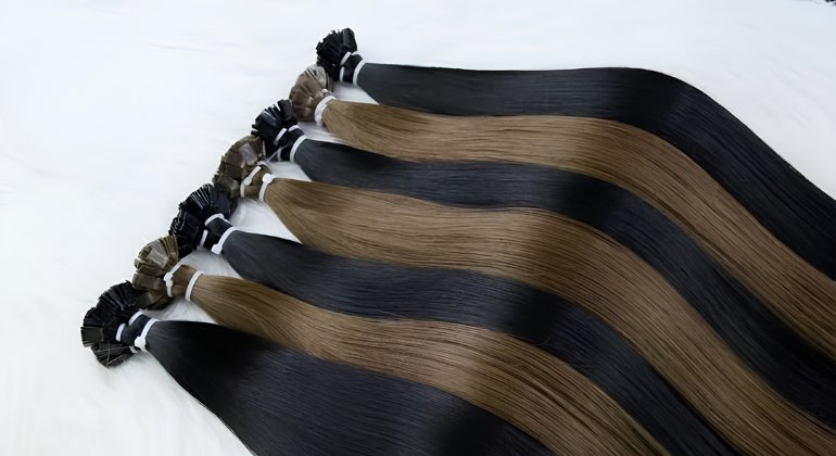 How Flat Tip Hair Extensions Are Applied