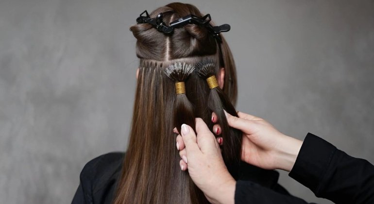 How to install clip-in extensions on natural Black hair