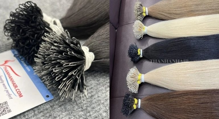Micro Ring and I-Tip Hair Extensions