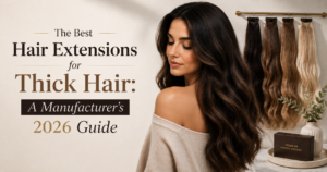 The Best Hair Extensions for Thick Hair A Manufacturer's 2026 Guide
