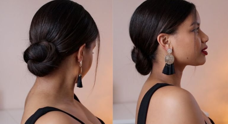 The Sleek Low Bun