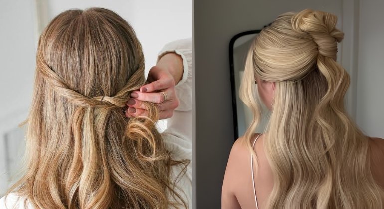 The half up twist