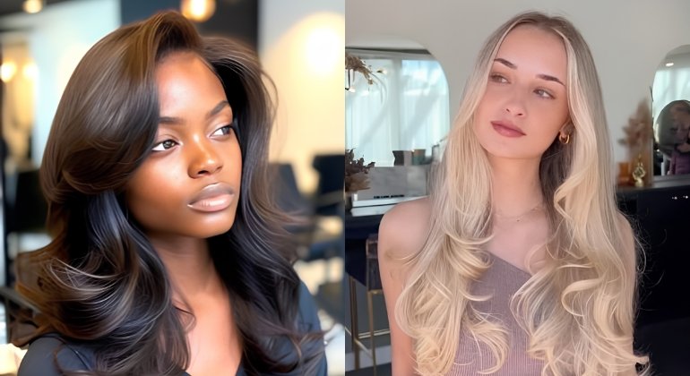 Tousled C-curl blowout