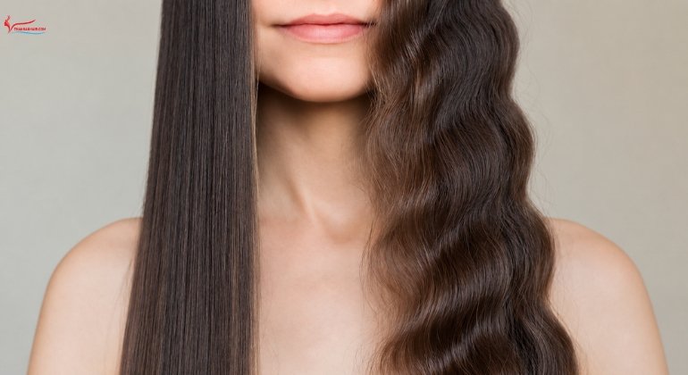 What is hair texture change