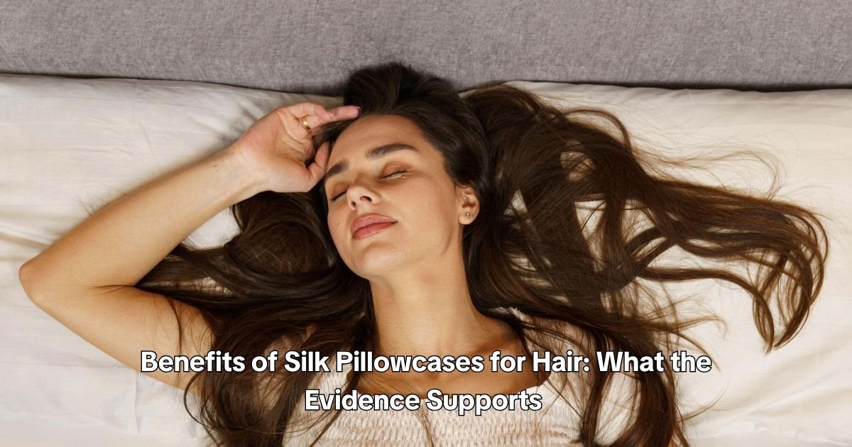 Benefits of Silk Pillowcases for Hair What the Evidence Supports