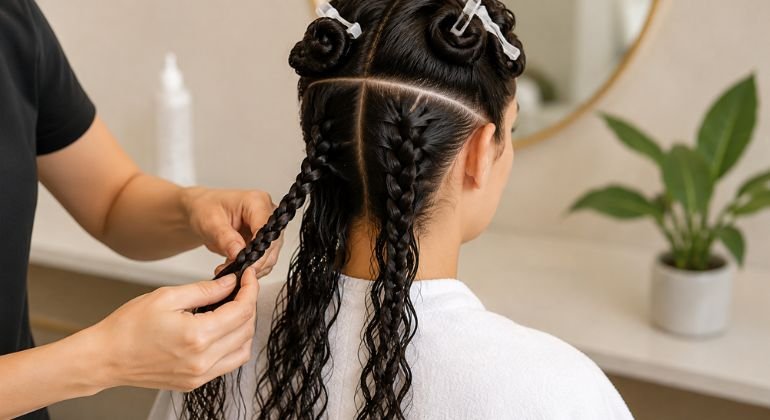 Braid to the release point
