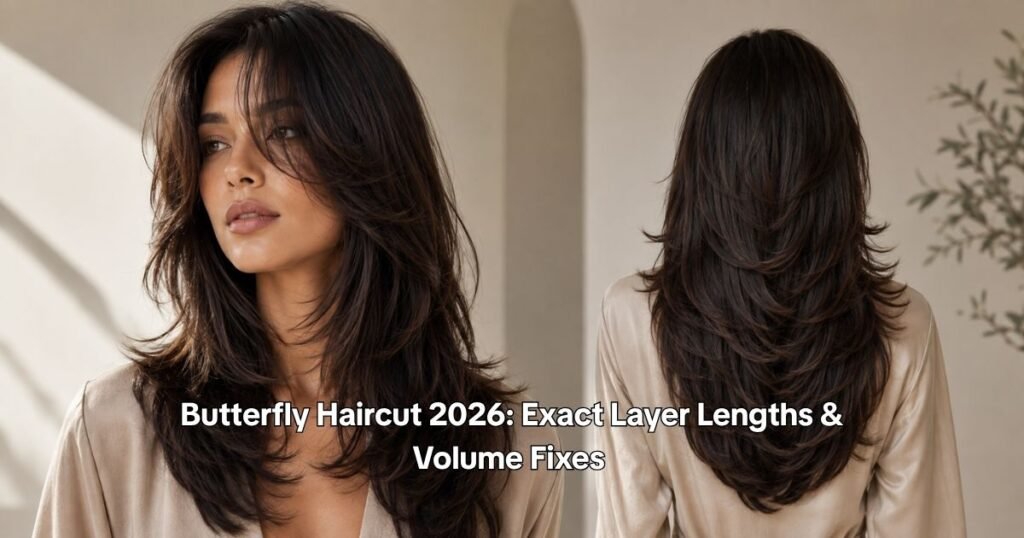 Butterfly Haircut 2026 Exact Layer Lengths & Volume Fixes