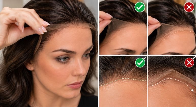 Check the lace for stretch before you re-bond