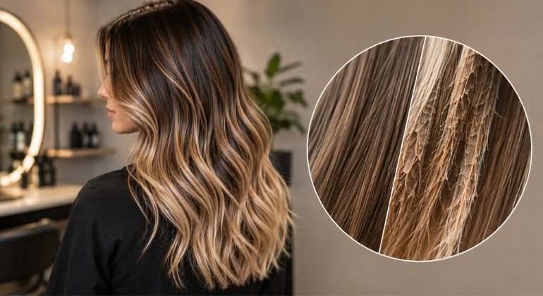 Does balayage hair damage the fiber What the lab data shows