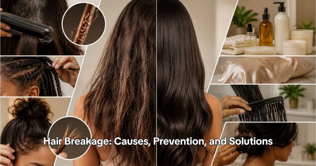 Hair Breakage Causes, Prevention, and Solutions