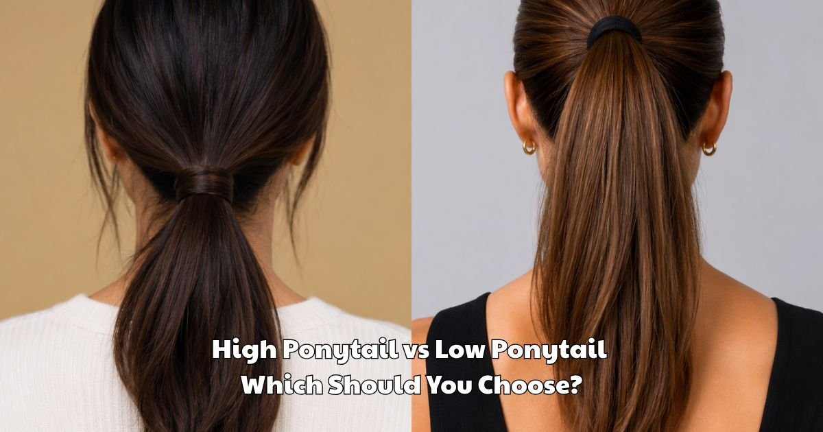 High Ponytail vs Low Ponytail Which Should You Choose