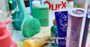 Holiday Hair Care Tips 2026 Travel Size Products Guide
