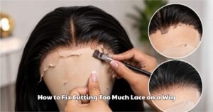 How to Fix Cutting Too Much Lace on a Wig