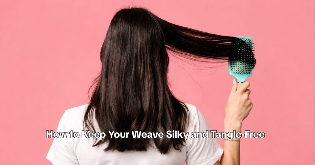 How to Keep Your Weave Silky and Tangle-Free