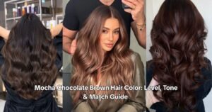 Mocha Chocolate Brown Hair Color Level, Tone & Match Guide 