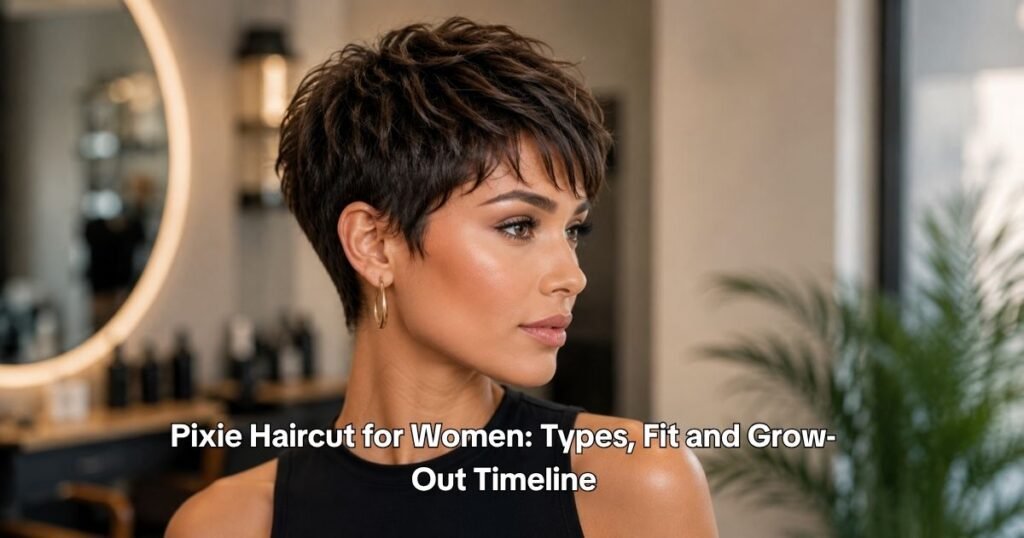 Pixie Haircut for Women Types, Fit and Grow-Out Timeline