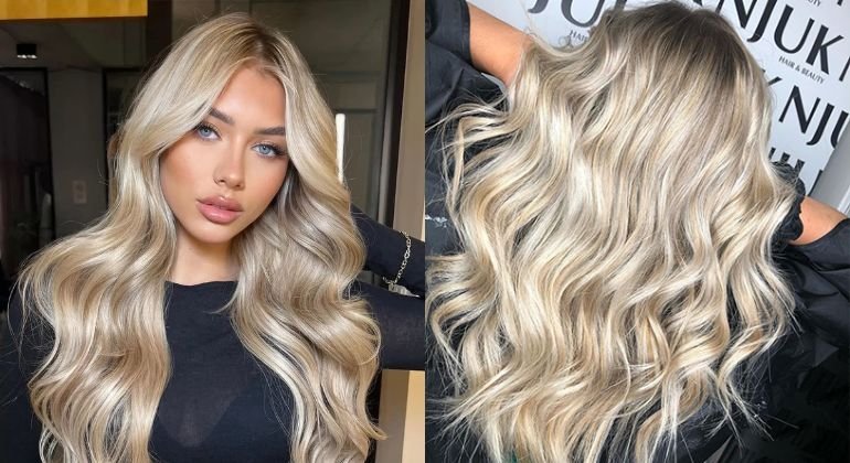 What color is pearl blonde, exactly