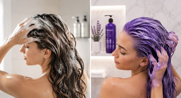 What is purple shampoo and what is actually in it