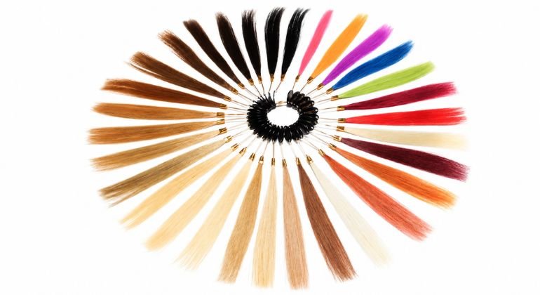 What is the hair color level system