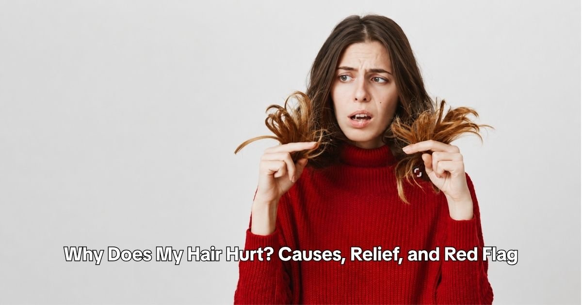 Why Does My Hair Hurt Causes, Relief, and Red Flags