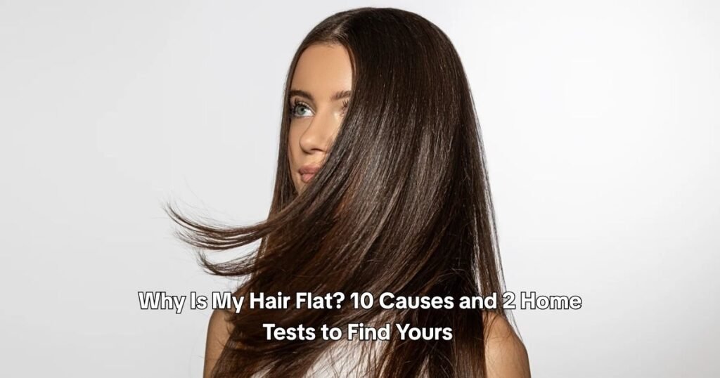 Why Is My Hair Flat 10 Causes and 2 Home Tests to Find Yours