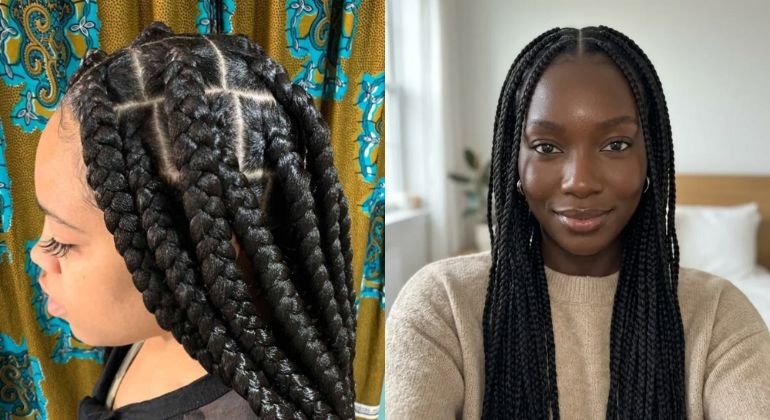 Dookie Braids vs Standard Box Braids