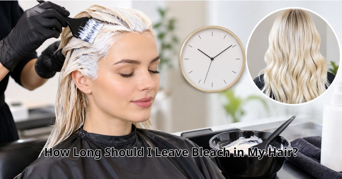 How Long Should I Leave Bleach in My Hair