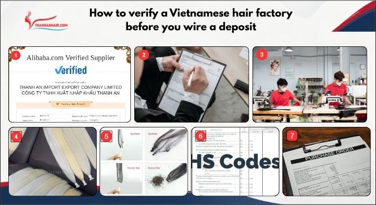 How to verify a Vietnamese hair factory before you wire a deposit