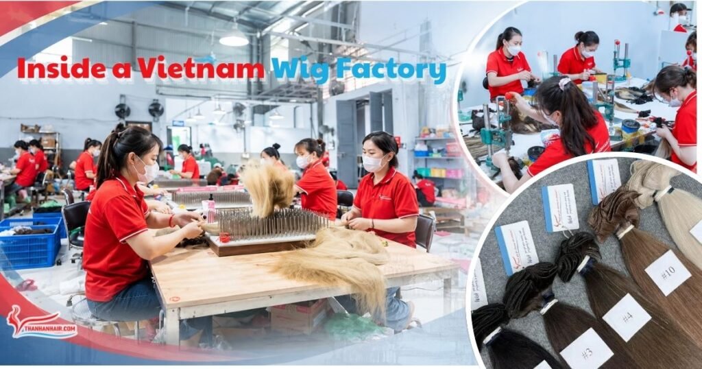 Inside a Vietnam Wig Factory