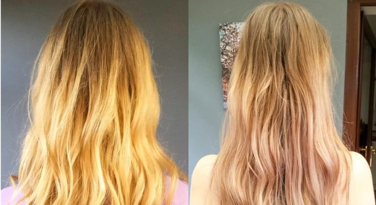 Purple Toner for Brown Hair (Cancels Yellow)