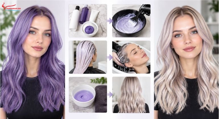 Step-by-Step Methods to Fix Over-Toned Purple Hair