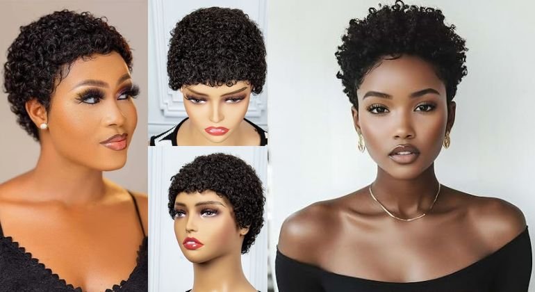 The Sculpted Kinky Afro Pixie