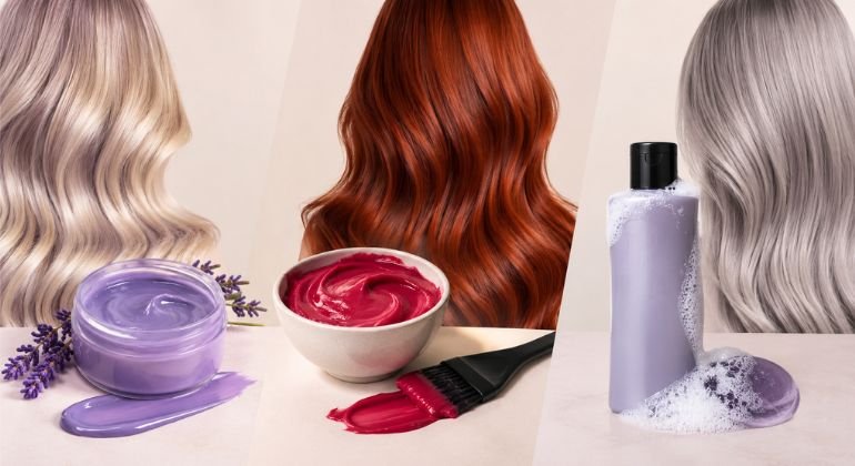 Types of Toners Glosses, Color Masks, and Toning Shampoos