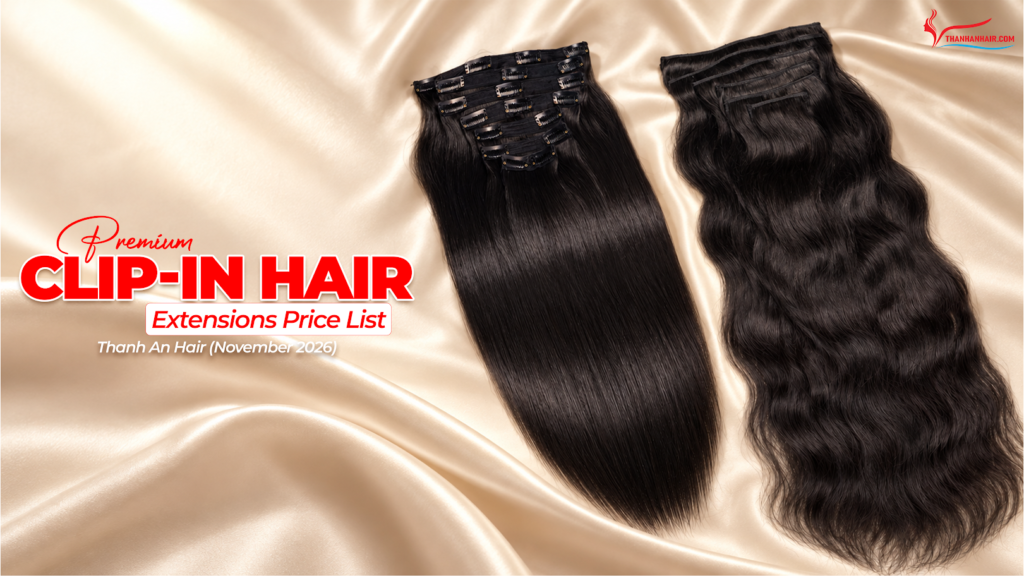 Clip-In Hair Extensions Price List