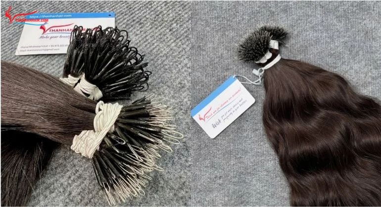 Nano ring and keratin bond strand by strand